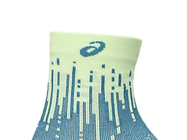 Asics Performance Run Sock Quarter - Illuminate Yellow - Image 4