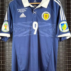 Camisa Escócia Adidas 2012 Eliminatórias Copa do Mundo Naismith