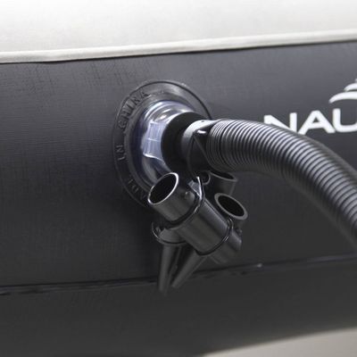 Colchão inflável NTK solteiro inflador de pé de alta vazão embutido Fit Ecologic - Image 4