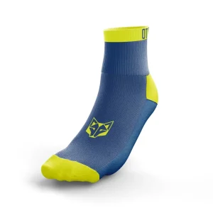 OTSO Multisport Socks Low Cut - Electric Blue & Yellow