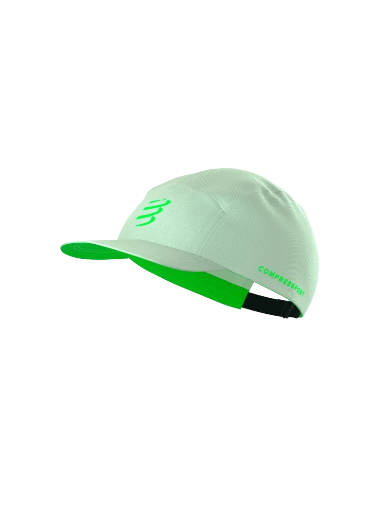 Compressport 5 Panel Cap - Lime