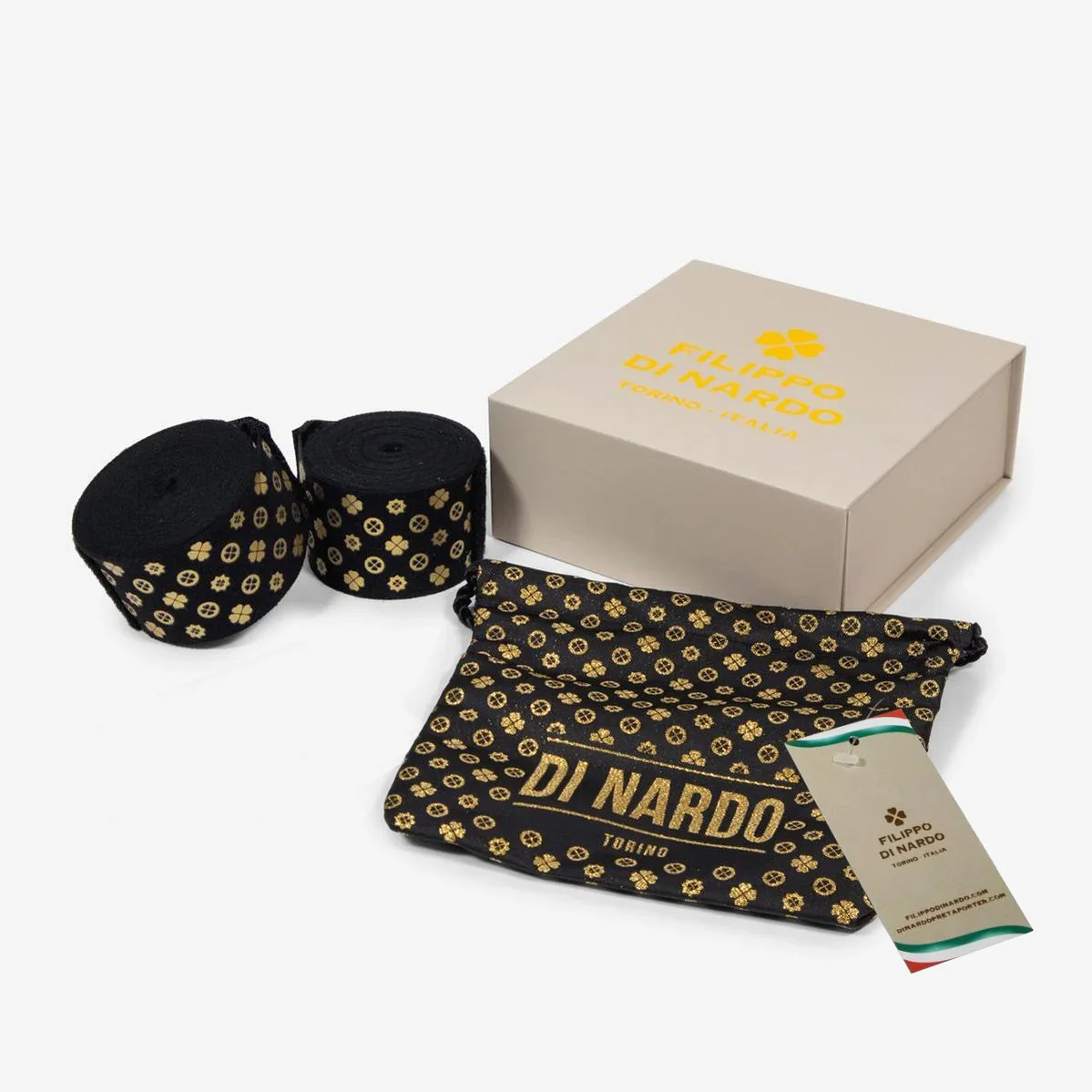 Ligaduras Di Nardo 5 mt Preto-ouro - Image 2
