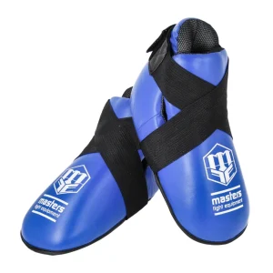 Protetores de Pés Ponto Fighting Mestres WAKO Azul