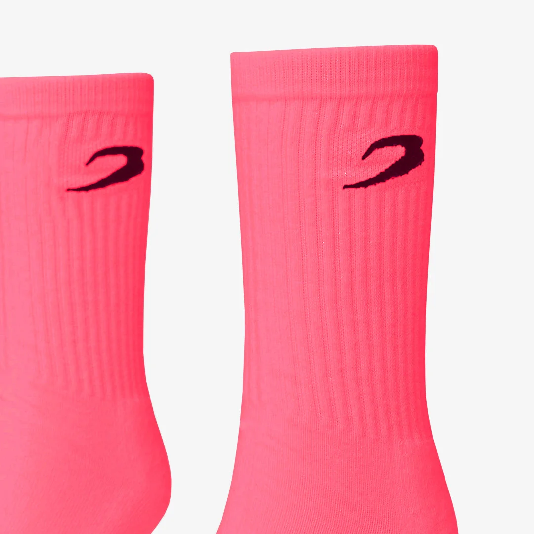 Meias Boxraw Crew (3 pares) Rosa - Image 4
