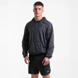 Casaco corta-vento Boxraw Genaro Oversize preto