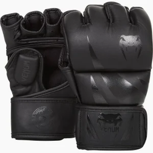 Luvas MMA 4 OZ Venum Challenger Preto Black