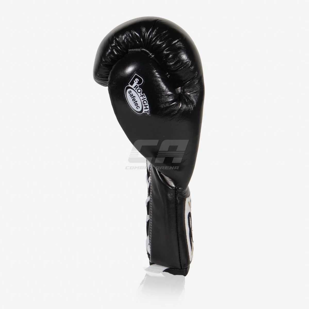 Luvas de Boxe Cleto Reyes Safetec CB4 Preto-prata com atacadores - Image 5