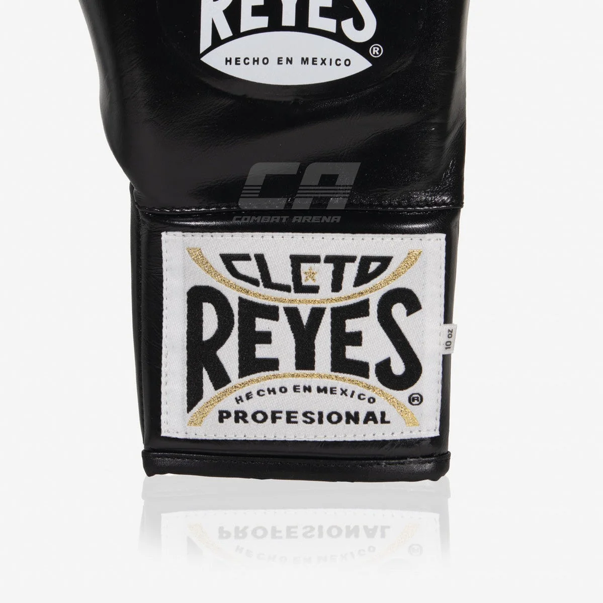 Luvas de Boxe Cleto Reyes Safetec CB4 Preto-prata com atacadores - Image 6