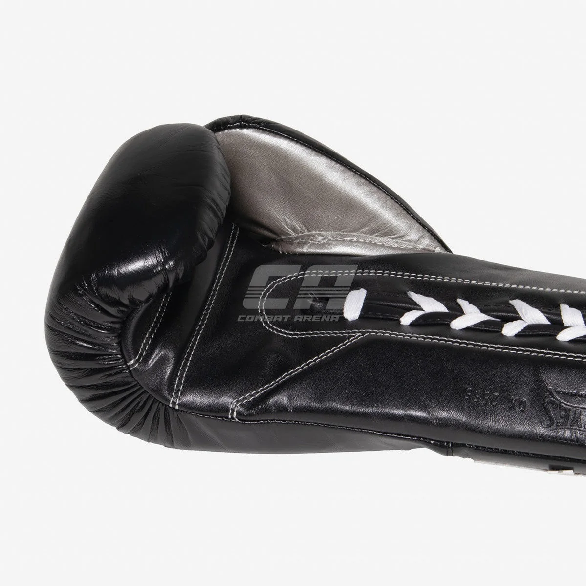 Luvas de Boxe Cleto Reyes Safetec CB4 Preto-prata com atacadores - Image 8