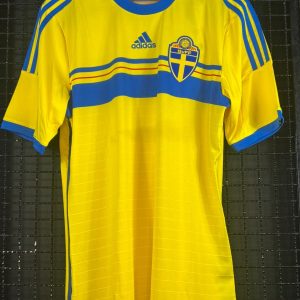 Camisa Suécia Adidas 2014 amarela