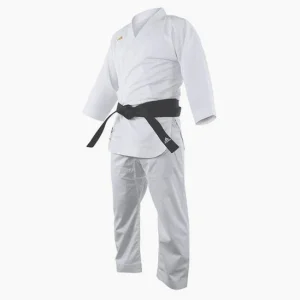 Fato karate kumite Adidas Adizero 2.0 WKF branco sem listras