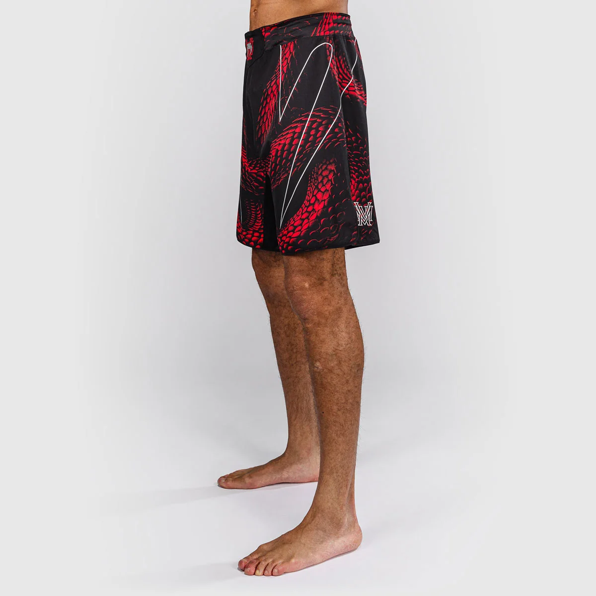 Calções de MMA Venum Matupa Preto-vermelho - Image 3