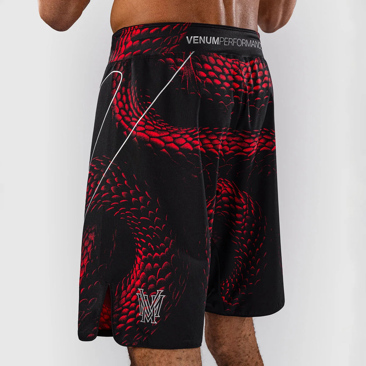 Calções de MMA Venum Matupa Preto-vermelho - Image 6