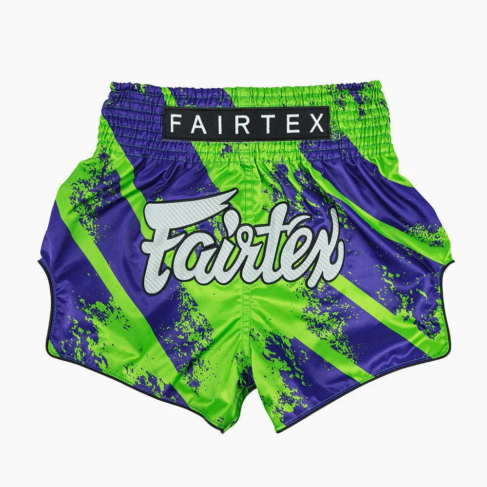 Calções de Kickboxing-Thai Fairtex BS1928 Street King Verde - Image 2
