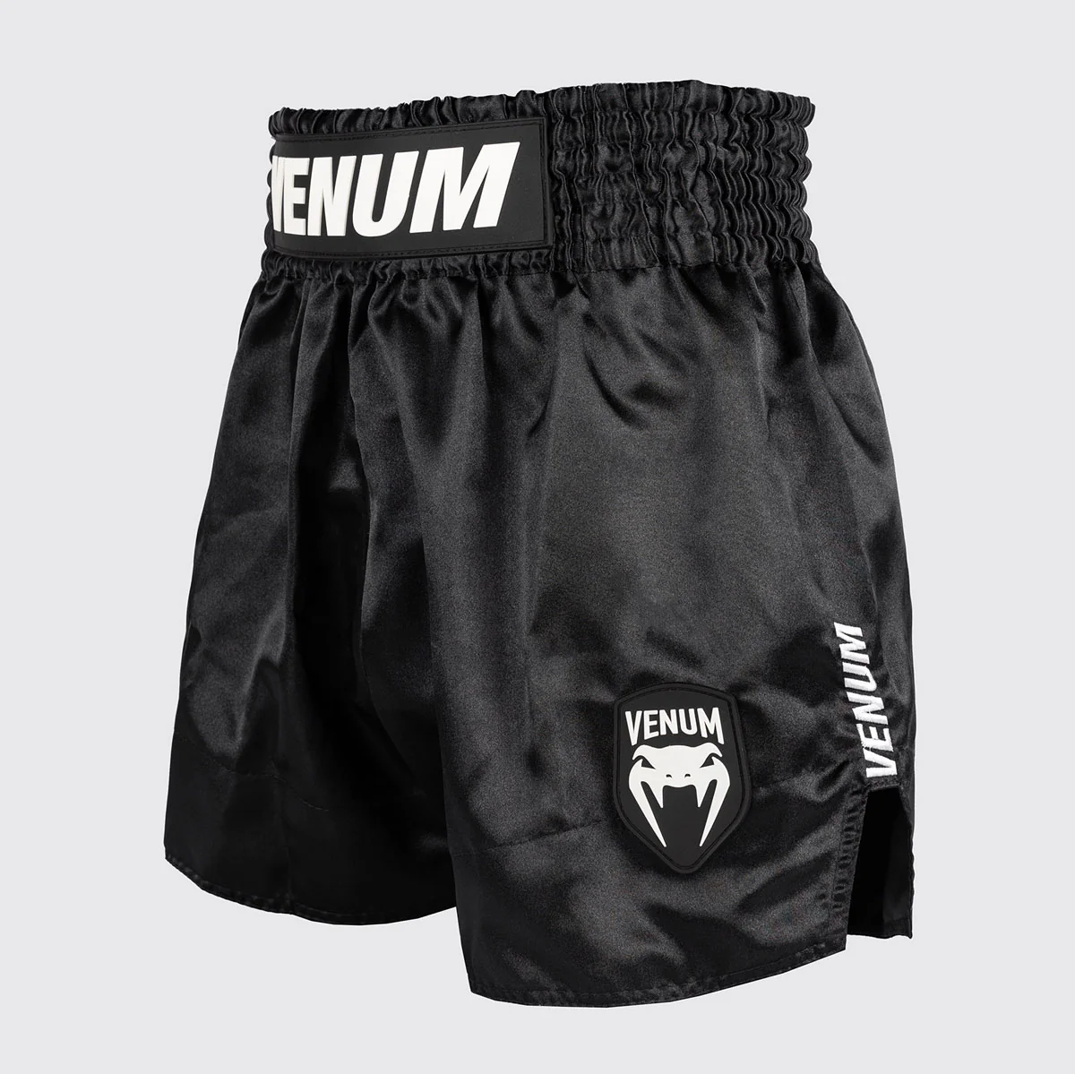 Calções kick-tailandeses Venum Classic Evo Preto-branco - Image 3