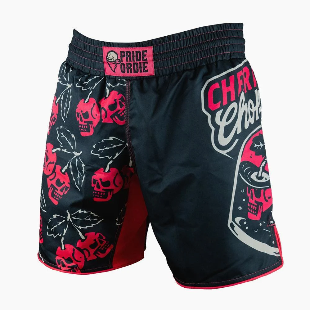 Calções de MMA Pride or Die Cherry Choke - Image 3