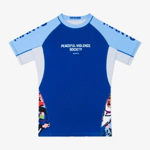 Rashguard Manto Gym 3.0 mangas curtas Azul