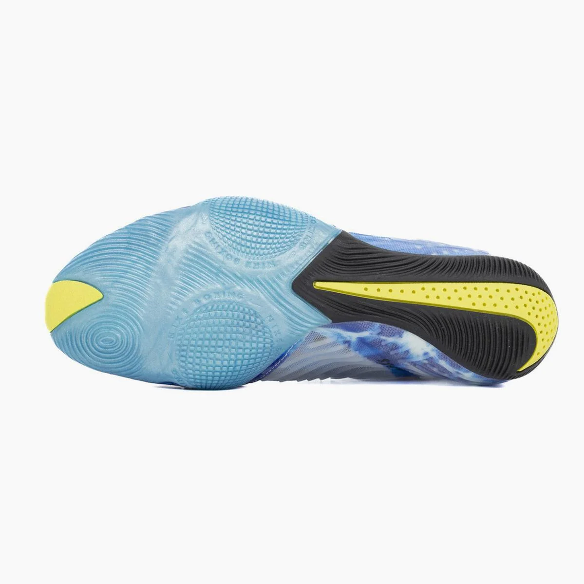 Sapatos de Boxe Nike Hyperko 3 SE Photo Blue-Amarelo Sónico - Image 9
