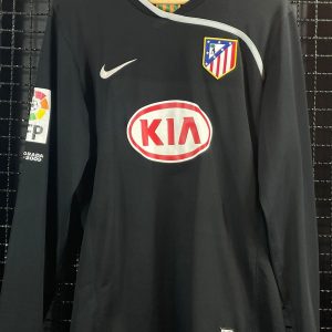 Camisa Atlético de Madrid Nike 2008 Leo F. goleiro mangas longas