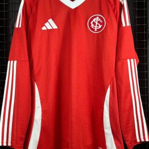 Camisa Internacional Adidas 2025 mangas longas
