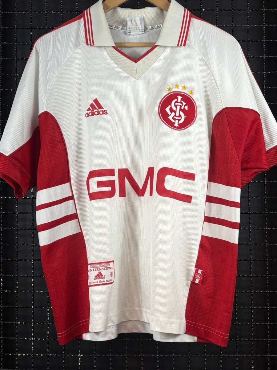 Camisa Internacional Adidas 1999 branca - Image 2