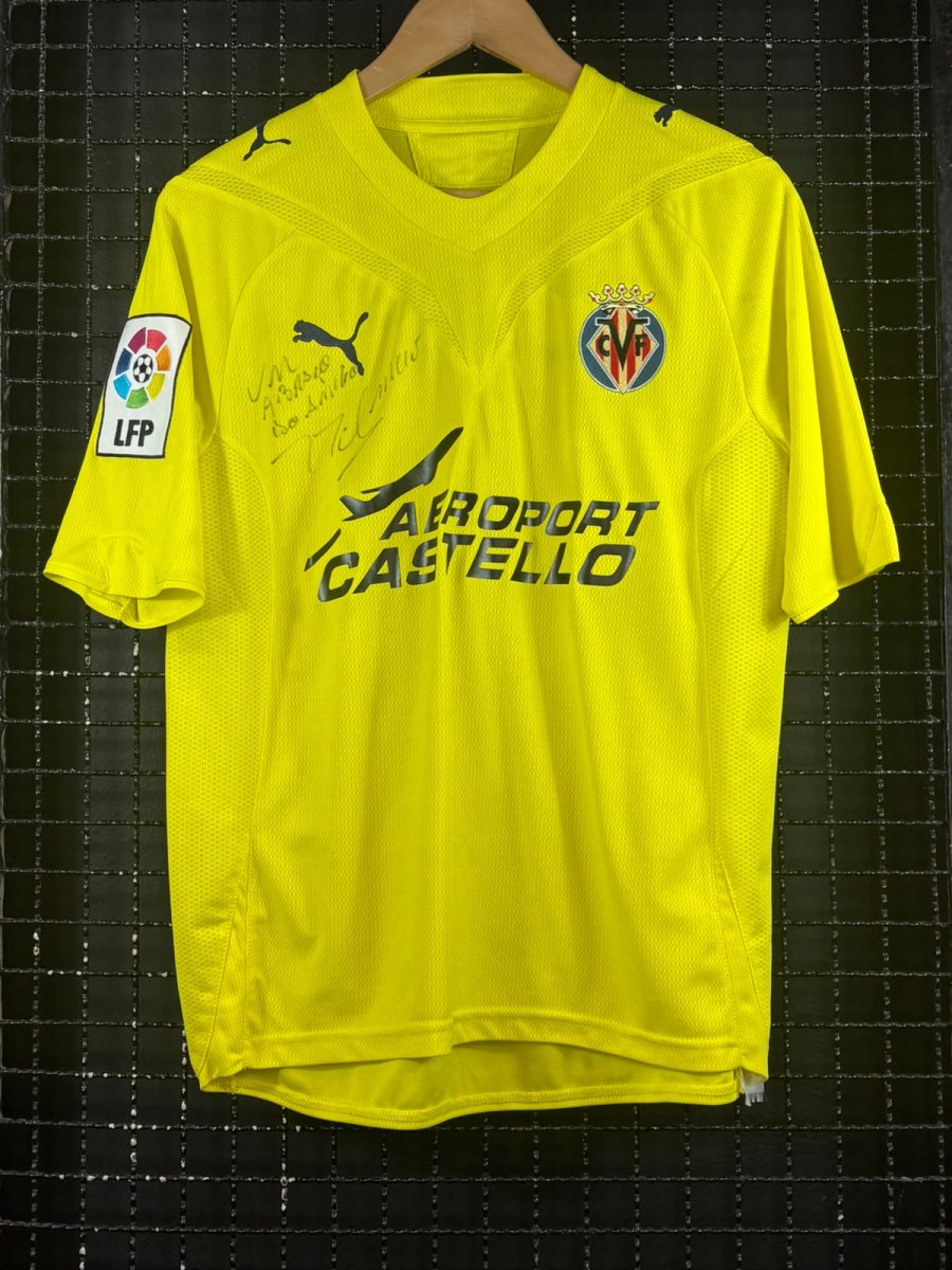 Camisa Villarreal Puma 2009 Nilmar Autografada - Image 2