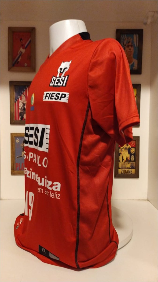 Camisa Franca Overtime 2017 Leandrinho Barbosa basquete autografada - Image 4