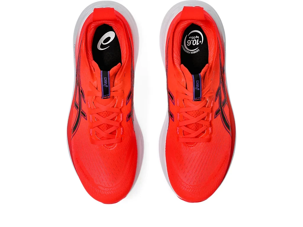 Asics Gel-Nimbus 27 - Flash Red/ Black - Image 7