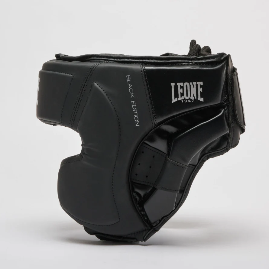 Capacete Leone Black Edition CS435 com protetor de zigoma - Image 4