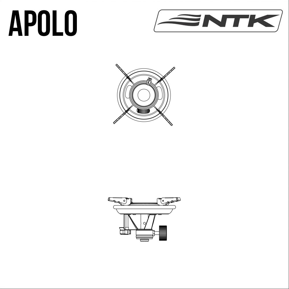 Fogareiro Apolo – de ignição eletrônica- ntk - Image 3