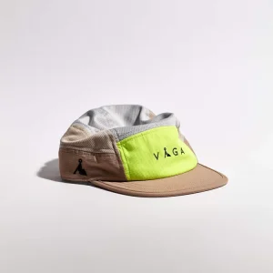VAGA CLUB CAP - TAUPE / YELLOW NEON / LIGHT GREY