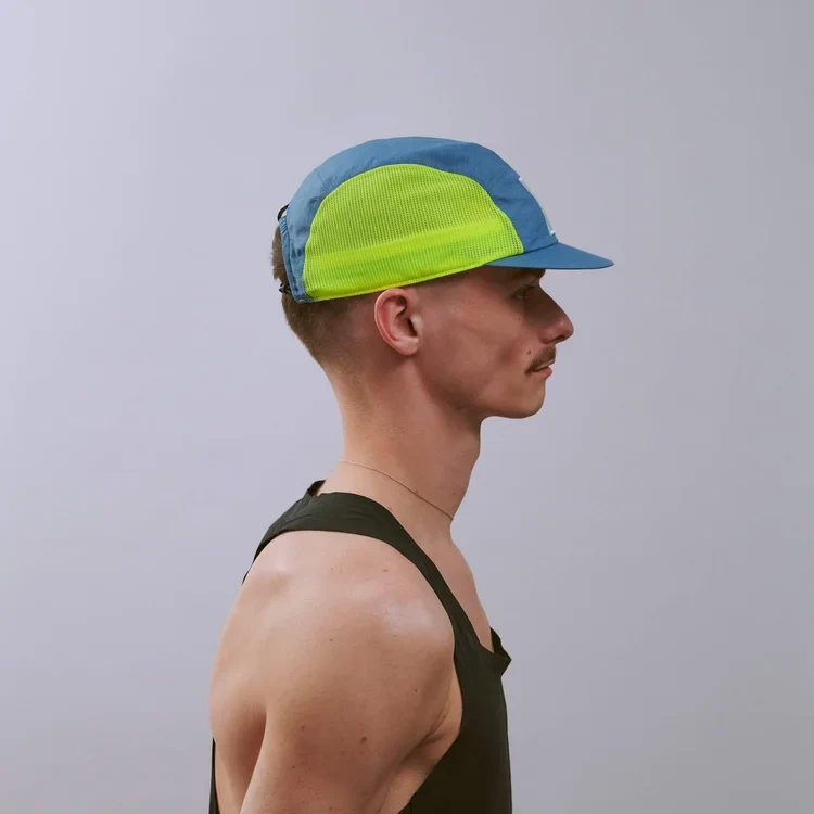 VÅGA MESH FLEX CAP - TEAL / NEON YELLOW - Image 5