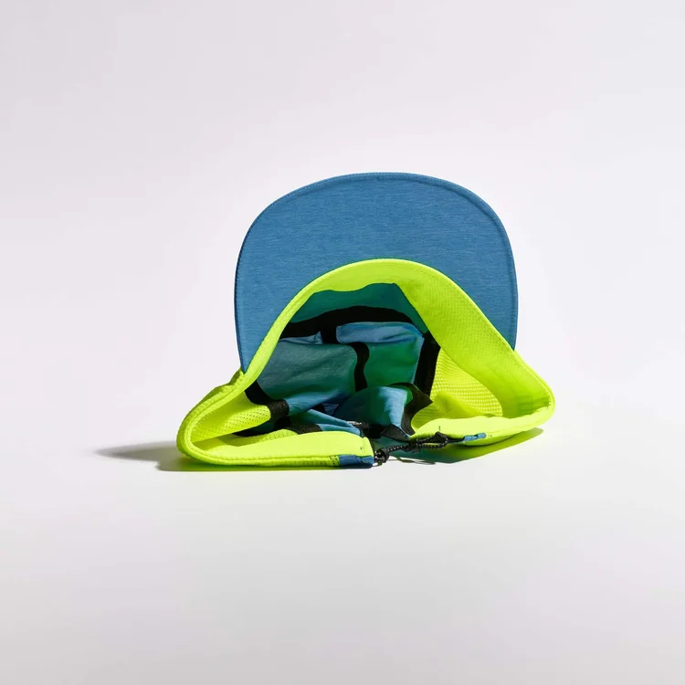 VÅGA MESH FLEX CAP - TEAL / NEON YELLOW - Image 6